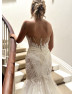 Elysee Diana fishtail gown. Size 8