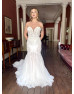 Elysee Diana fishtail gown. Size 8