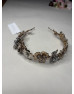 Perla silver and gold floral headband Perla silver and gold floral headband