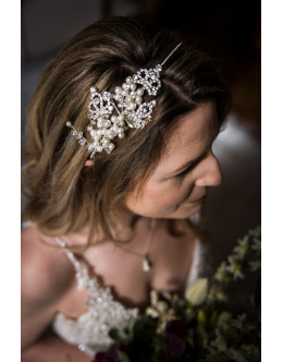 Perla bridal headband Allium Perla bridal headband Allium