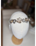 Perla silver and gold floral headband Perla silver and gold floral headband