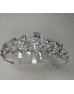 Tiara headpiece with teardrop embellishments Tiara headpiece with teardrop embellishments