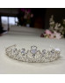 Tiara headpiece with teardrop embellishments Tiara headpiece with teardrop embellishments