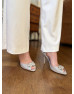 Jenny Packham silver heels
