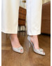 Jenny Packham silver heels