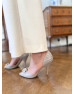 Jenny Packham silver heels