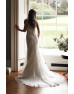 Maggie Sottero beaded neckline. Size 8 Maggie Sottero beaded neckline. Size 8