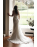 Maggie Sottero beaded neckline. Size 8 Maggie Sottero beaded neckline. Size 8
