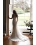 Maggie Sottero beaded neckline. Size 8 Maggie Sottero beaded neckline. Size 8