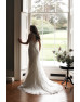 Maggie Sottero beaded neckline. Size 8 Maggie Sottero beaded neckline. Size 8