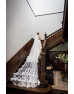 Abbey length veil by Nieve Couture Abbey length veil by Nieve Couture
