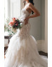 Elysee Raphaelle ruffled wedding gown. Size 8 Elysee Raphaelle ruffled wedding gown. Size 8