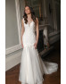 Romantica Ivory fishtail gown. Size 8 Romantica Ivory fishtail gown. Size 8