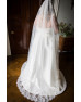Chapel-length veil by Nieve Couture Chapel-length veil by Nieve Couture