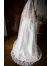 Chapel-length veil by Nieve Couture Chapel-length veil by Nieve Couture