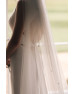 Chapel veil with Ivory dots 