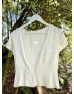 Bowen Dryden silk bridal top Bowen Dryden silk bridal top