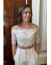 Justin Alexander bridal top or jacket. Size 10 Justin Alexander bridal top or jacket. Size 10