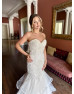 Victoria Kay fishtail ruffled dress Victoria Kay fishtail ruffled dress